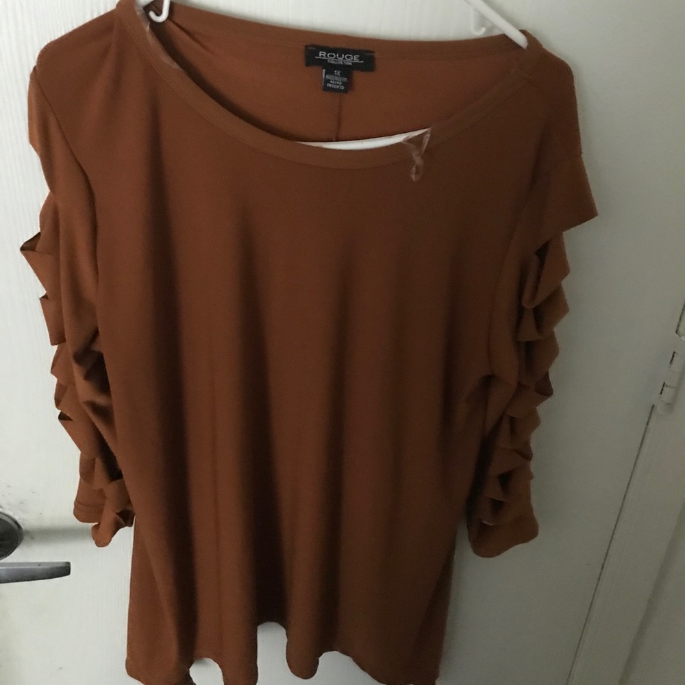 Rippled long shelve shirt